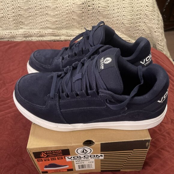 Volcom Evolve Skate Work Shoes Composite Toe Slip-Resistant Blue  Men's 12W Work - Picture 8 of 16